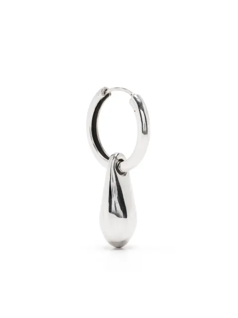 Parts of Four sterling silver drop single earring Silver 17353PA
