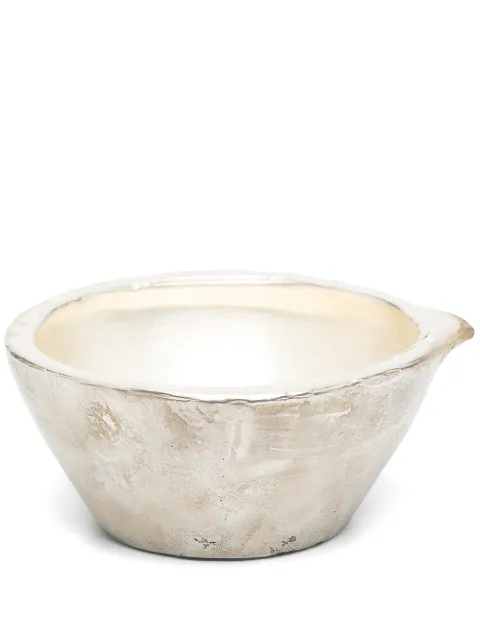 Parts of Four single pour small bowl Gold 9091AS