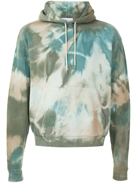 John Elliott tie-dye effect drawstring hoodie Multicolour B167M46662A