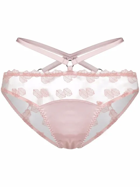 Fleur Of England Valentina Ouvert briefs Pink ValentinaOuvertBrief
