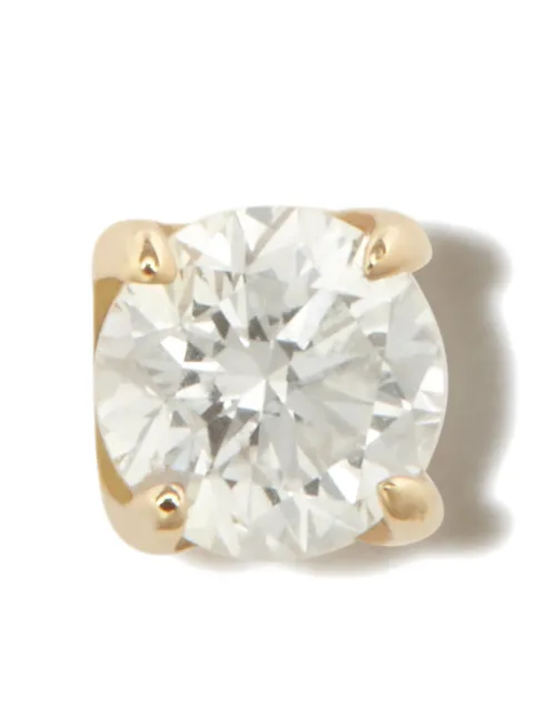 Otiumberg 14kt yellow gold diamond stud earring Gold OT00291486