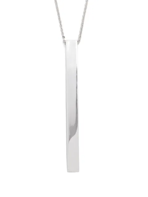 Parts of Four giant wedge necklace Silver 14065