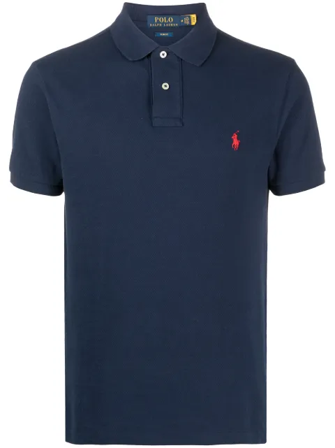 Polo Ralph Lauren embroidered-logo polo shirt Blue 710795080007