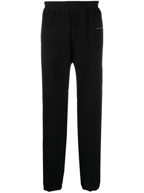 1017 ALYX 9SM stripe panel trackpants Black AAMPA0162FA01