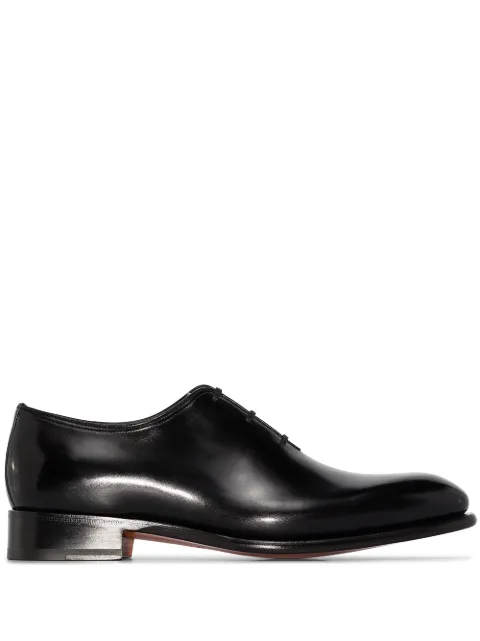Santoni Oxford lace-up shoes Black MCCR16229MC1HVVDN01
