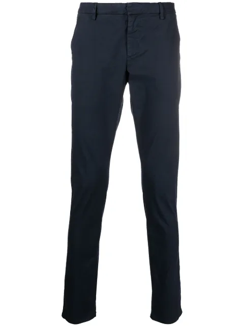 DONDUP straight-leg chinos Blue UP235GSE046PTD
