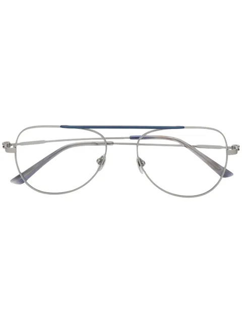 Calvin Klein pilot-frame glasses Grey CK19152