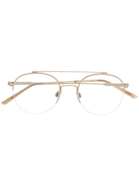Calvin Klein pilot-frame gasses Gold CK19144F