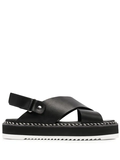 AGL Marta criss-cross sandals Black D642026PISOFTY0000