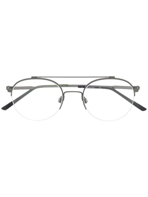 Calvin Klein round frame glasses Grey CK19144F
