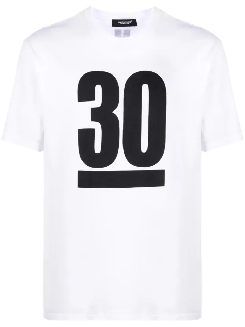Undercover tape print T-shirt White UCZ9811