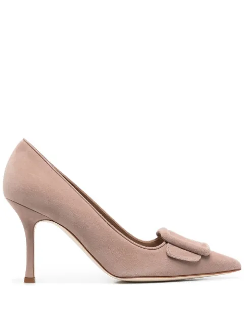 Manolo Blahnik Maysale pointed pumps Neutrals 2190174