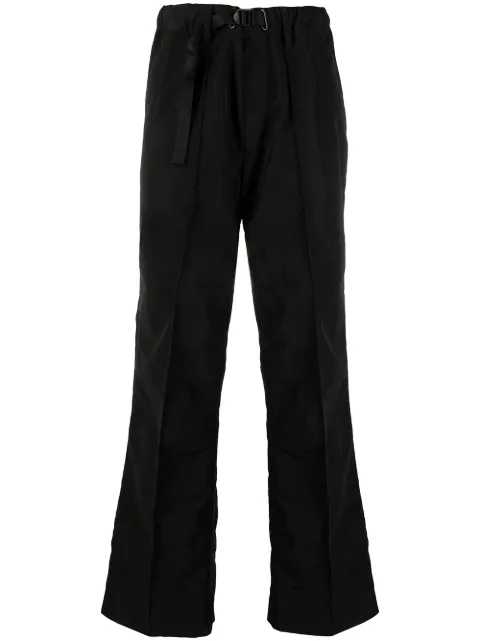 AMBUSH high waisted track pants Black BMCA021S21FAB0011000