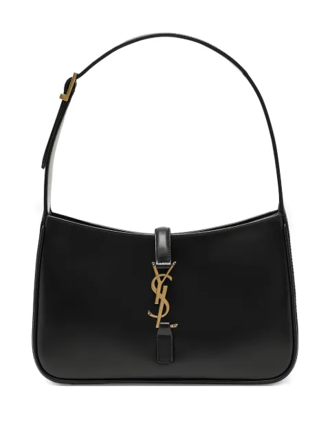 Saint Laurent Le 5 À 7 leather tote bag Black 6572282R20W