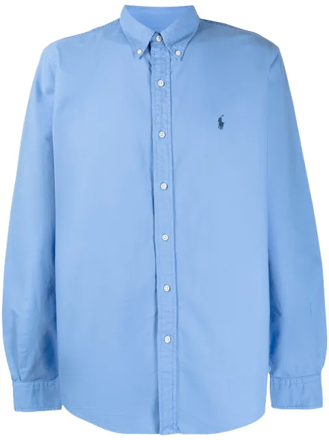 Polo Ralph Lauren button-down cotton shirt Blue 710805564015