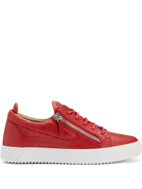 Giuseppe Zanotti Frankie low-top sneakers Red RU90104K07