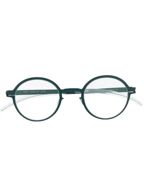 Mykita Getz round-frame glasses Green GETZ