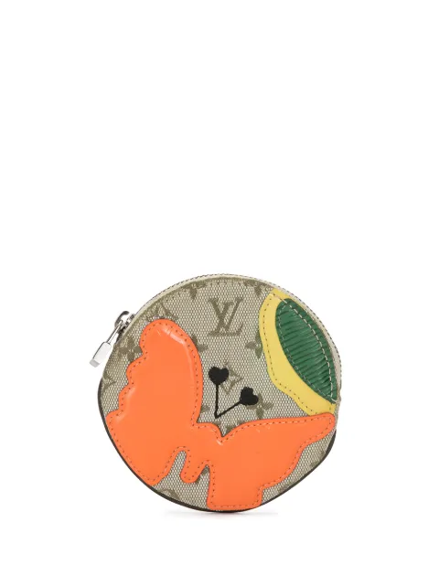 Louis Vuitton Pre-Owned 2002 Porte Monnaie round coin case Green M92461