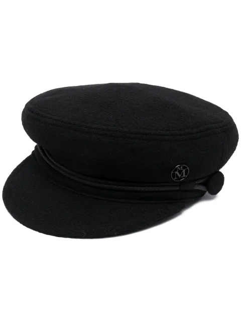 Maison Michel New Abby wool sailor cap Black 2213055001