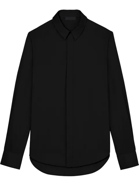 WARDROBE.NYC classic cotton shirt Black W1028PCBLACK