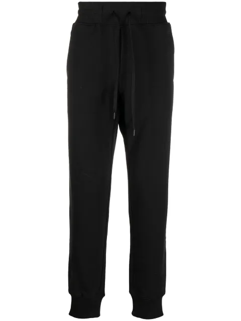 Versace Jeans Couture logo-tape track pants Black A2GWA1F309482