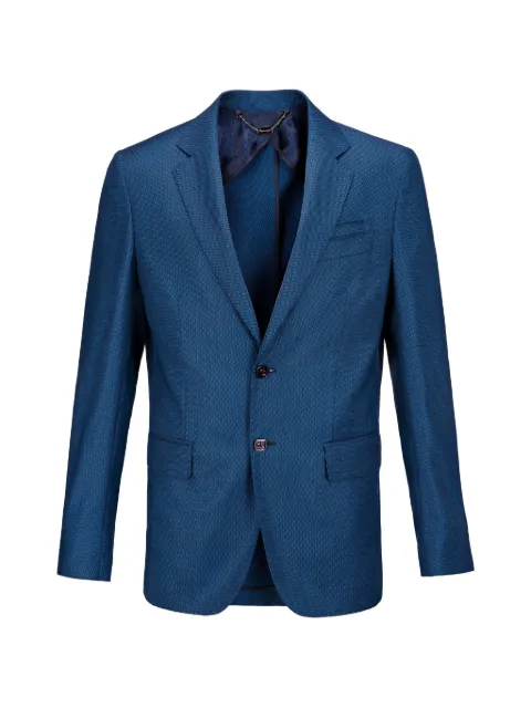 Billionaire Double B single-breasted blazer Blue B19CMRF0741BTE004N