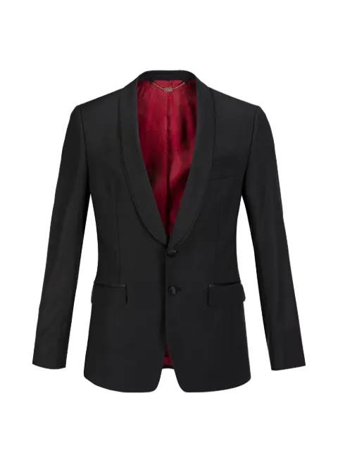 Billionaire Schulz crystal-embellished blazer Black I18CMRF0372BTE004N
