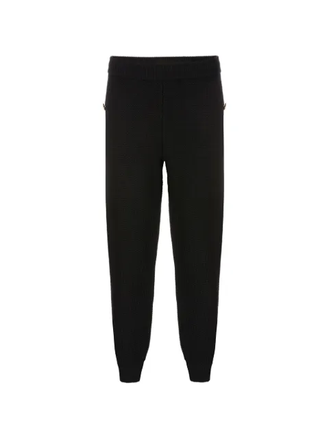 Billionaire Crest track pants Black O18CMKT0018BKN004N