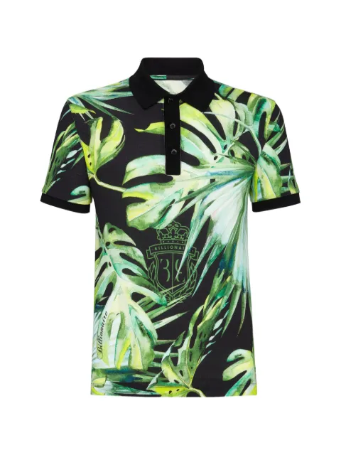 Billionaire Palmas short-sleeve polo shirt Black I19CMTK3136BTE014N