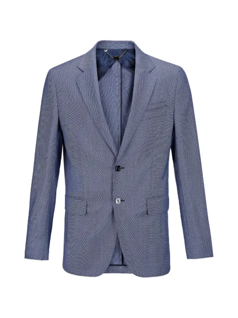 Billionaire Double B single-breasted blazer Blue B19CMRF0741BTE004N
