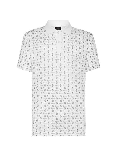 Billionaire Polo shirt SS Crest White W19CMTK3567BTE014N