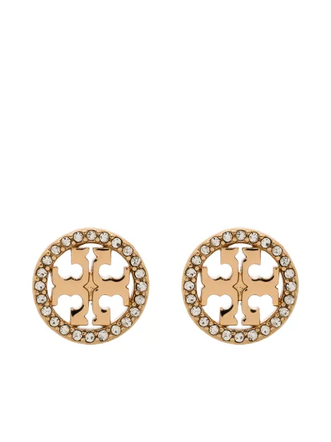 Tory Burch Icon pavé stud earrings Gold 53422