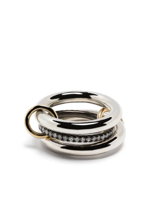 Spinelli Kilcollin Libra diamond ring Silver G3LIBG
