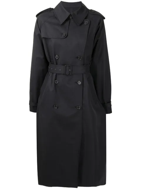 Nili Lotan double breasted trench coats Black 10979W790
