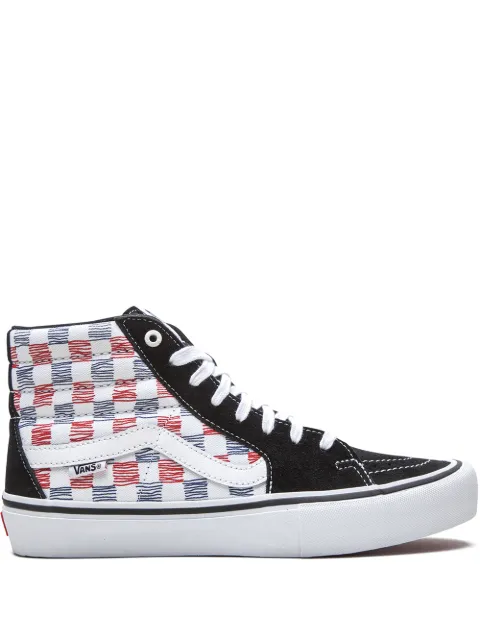 Vans Sk8-Hi "Sketched Checkerboard" sneakers Black VN0A45JD2MB