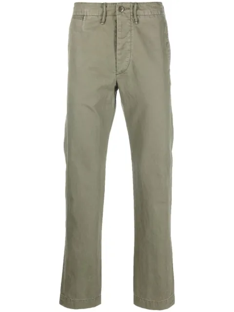 Ralph Lauren RRL Officer's cotton-twill trousers Green 782504843001