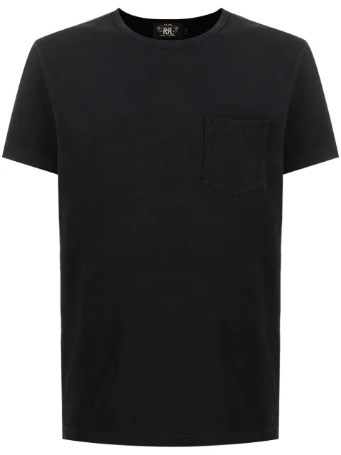 Ralph Lauren RRL pocket-detail cotton T-shirt Black 782504861001