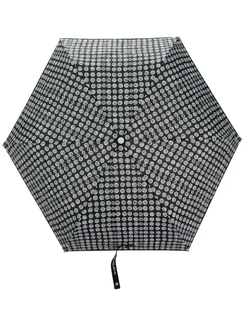 10 CORSO COMO small transparent-handle umbrella Black CCG35