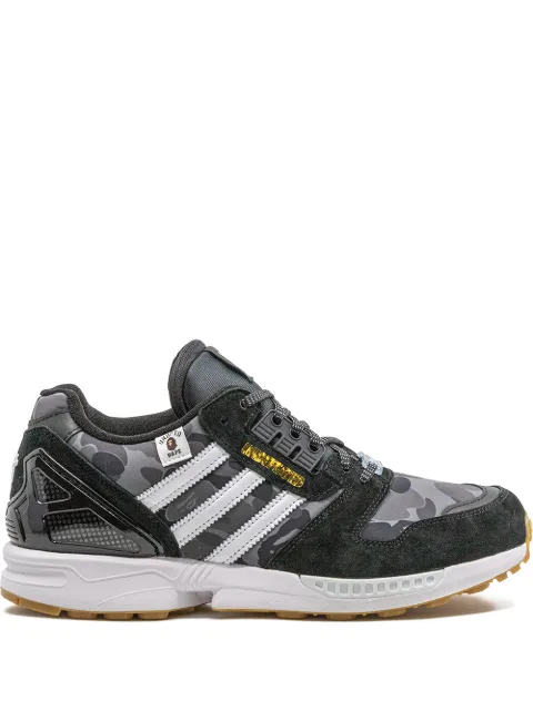 adidas x Bape x Undefeated ZX 8000 "Black" sneakers Black FY8852