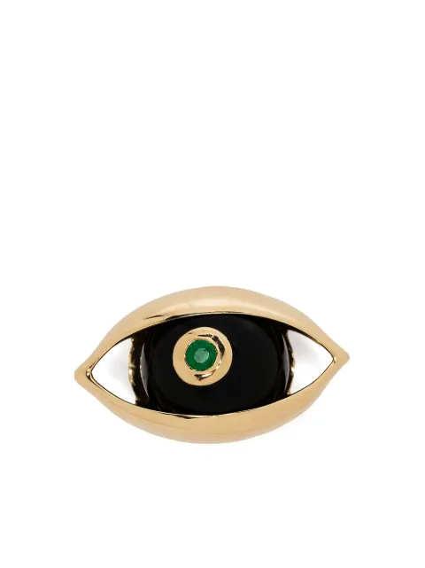 ZEEMOU ZENG 18kt yellow gold diamond Eye brooch Gold EYEBROOCHGOLD