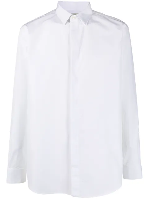 Saint Laurent poplin long-sleeve shirt White 439373Y217W