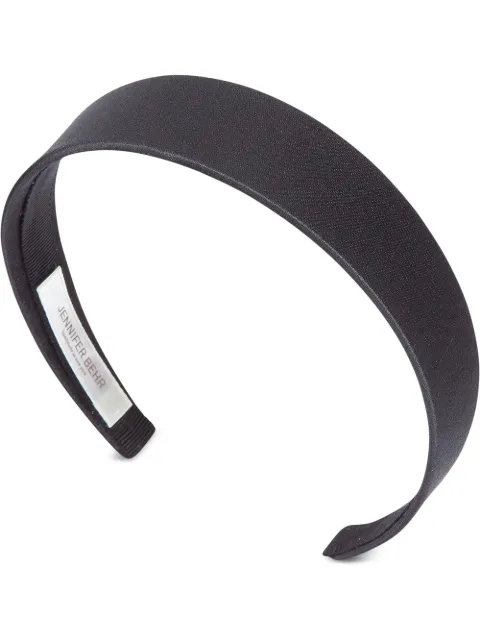 Jennifer Behr Lydia satin headband Black 15BB10BLACK