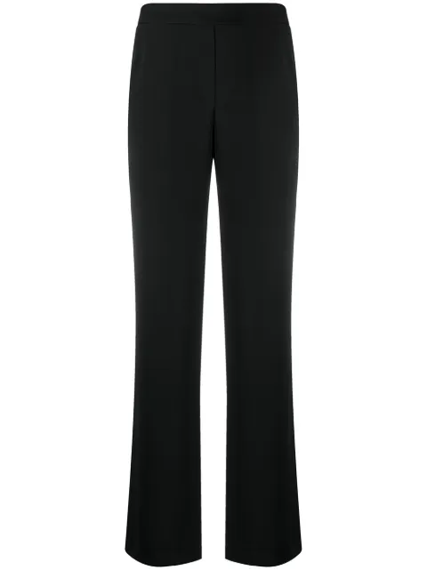 P.A.R.O.S.H. wide-leg pull-on trousers Black D231087PIRATES