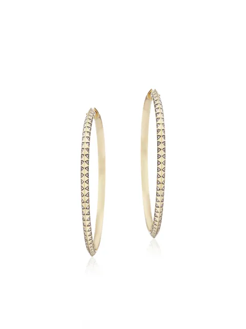 Harwell Godfrey 18kt yellow gold hoop earrings Gold HGE73