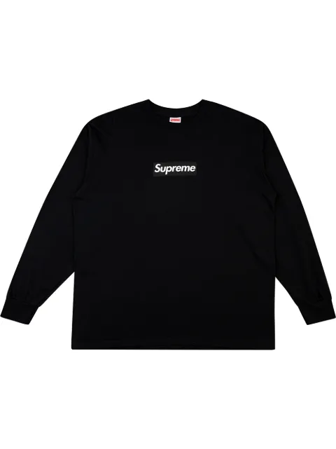 Supreme Box Logo long-sleeve T-shirt Black SU9599