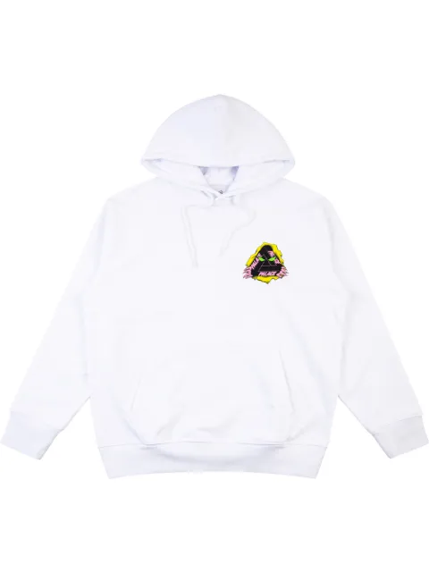 Palace Tri-Ripper "White" drawstring hood White P19HD045