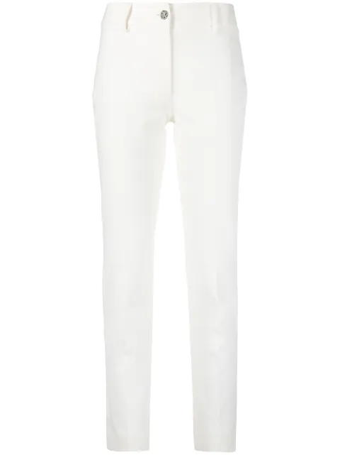 Philipp Plein cady slim-fit trousers White PAACWRT0906PTE003N