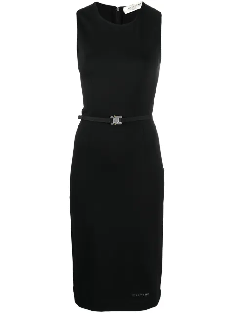 1017 ALYX 9SM belted midi dress Black AAWDR0078FA01