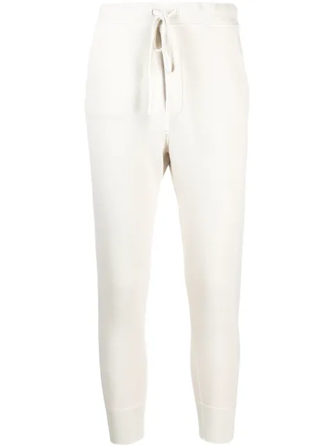 Nili Lotan Nolan cotton track trousers Neutrals 10199K31