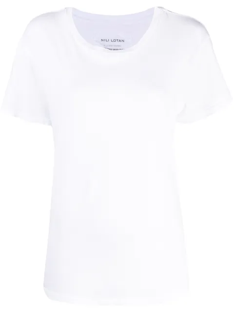Nili Lotan Brady cotton T-shirt White 10322K35